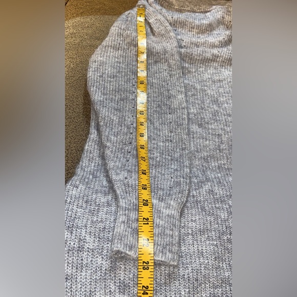 NWT ANTHROPOLOGIE SATURDAY/SUNDAY Vivian Sweater Dress In Grey - Picture 15 of 15